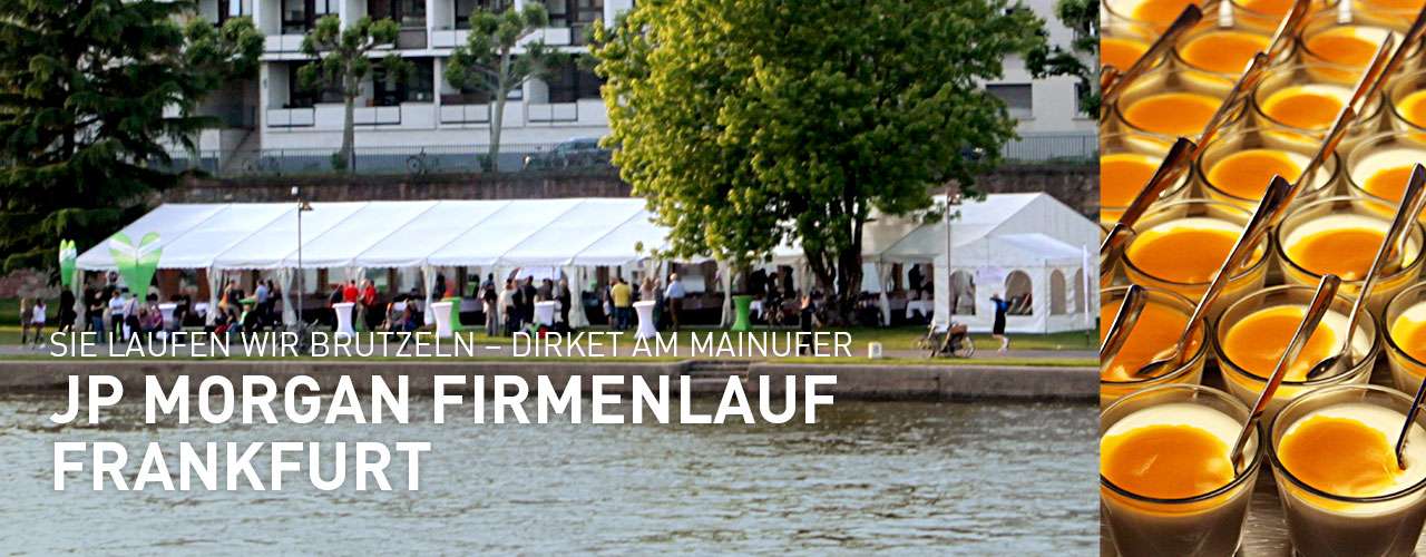 Catering für JP Morgan Lauf